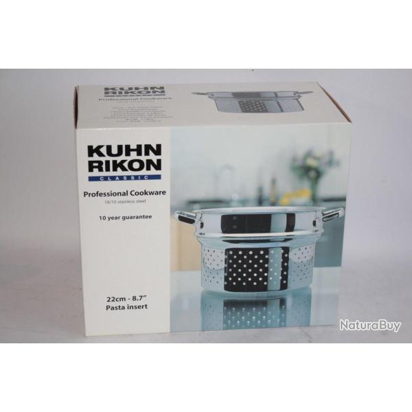 KUHN RIKON �gouttoir � p�tes professionnel inox 22 cm