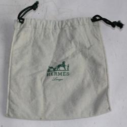 HERMES Limoges Sac à poussière Housse Dustbag 18 x 17 cm