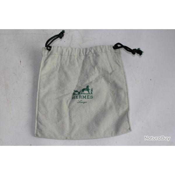 HERMES Limoges Sac � poussi�re Housse Dustbag 18 x 17 cm