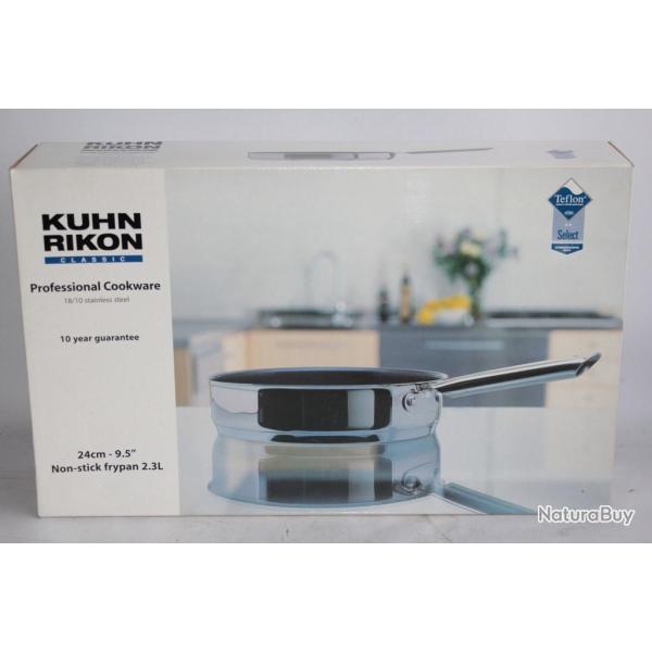 KUHN RIKON Classic Po�le anti-adh�sive professionnelle Teflon 24 cm