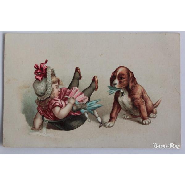 Chromo publicitaire Chapeaux Au Canada Gen�ve Suisse