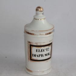 Ancien flacon d'apothicaire Ecorce Orange Am&egrave;re  pharmacie