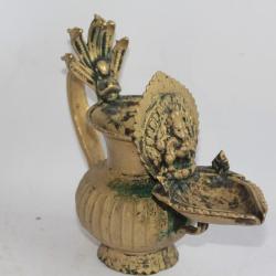 Lampe &agrave; huile rituelle Ganesh N&eacute;pal Sukunda