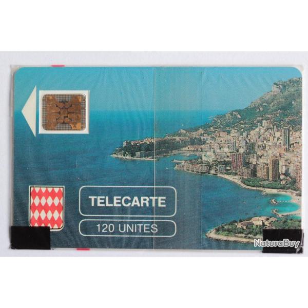 T�l�carte � puce Monaco MF3 Rocher de Monaco 120U NSB 1989