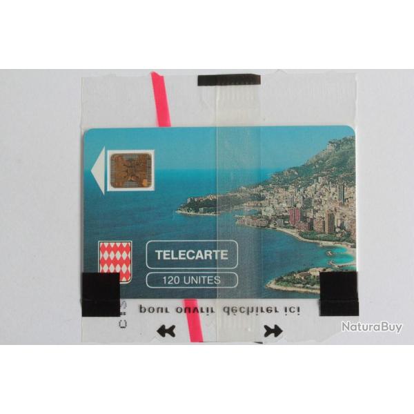 T�l�carte � puce Monaco MF3 Rocher de Monaco 120U NSB 1989