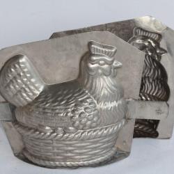 Moule &agrave; chocolat Poule