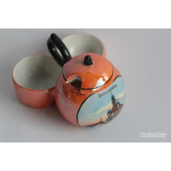 Service � condiments porcelaine Romainmotier Suisse