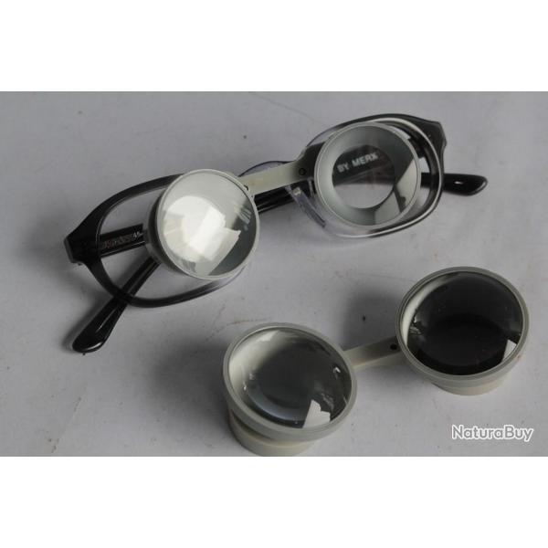 Lunettes Loupe binoculaire Merx bijoutier dentiste
