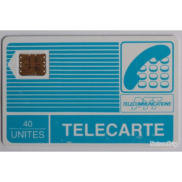 T�l�carte � puce France Pyjama SC3 Offset glac�e 40U Py10B