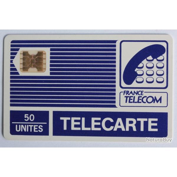 T�l�carte � puce France Pyjama SC4ob Typo 50U Py17 impact