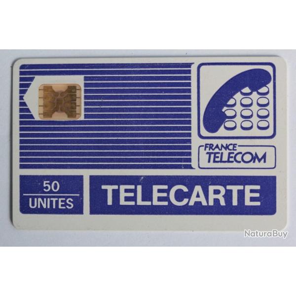 T�l�carte � puce France Pyjama SC4ob Typo 50U d�centr�e Py17