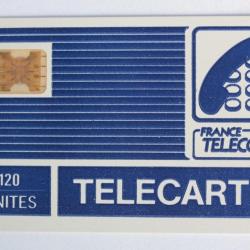 T&eacute;l&eacute;carte &agrave; puce France Pyjama SC4ob Typo bleu fonc&eacute; Py19 d&eacute;calage
