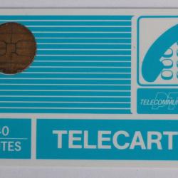 T&eacute;l&eacute;carte &agrave; puce France Pyjama BUL1 Offset glac&eacute;e 40U Py20A