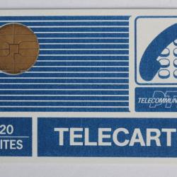 T&eacute;l&eacute;carte &agrave; puce France Pyjama BUL1 Offset carton 120U Py22A