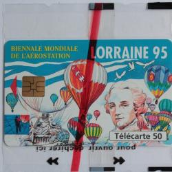 T&eacute;l&eacute;carte &agrave; puce France Lorraine 95 F566 NSB