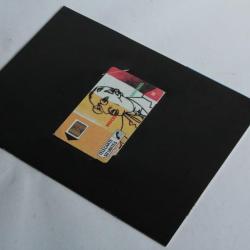 T&eacute;l&eacute;carte &agrave; puce France Stravinsky Arsenal 1989 NF + encart