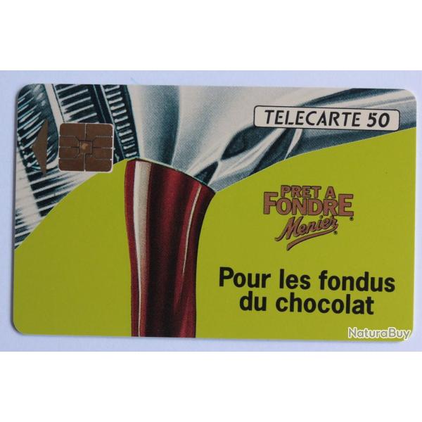 T�l�carte � puce France Priv�e-Publique Chocolat Meunier SO3 1991