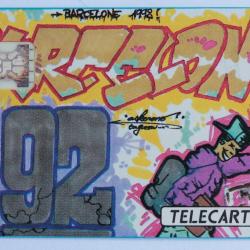 Télécarte à puce France Privée-Publique Collège de Valmy 1991