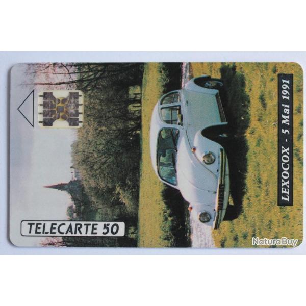 T�l�carte � puce France Priv�e Coccinelles Rassemblement Lisieux 1991