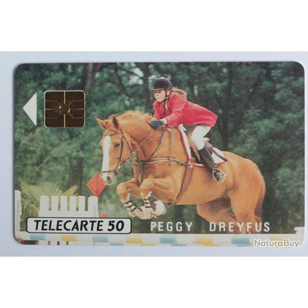 T�l�carte � puce France Priv�e Haras de Fontenelle P. Dreyfus 1990