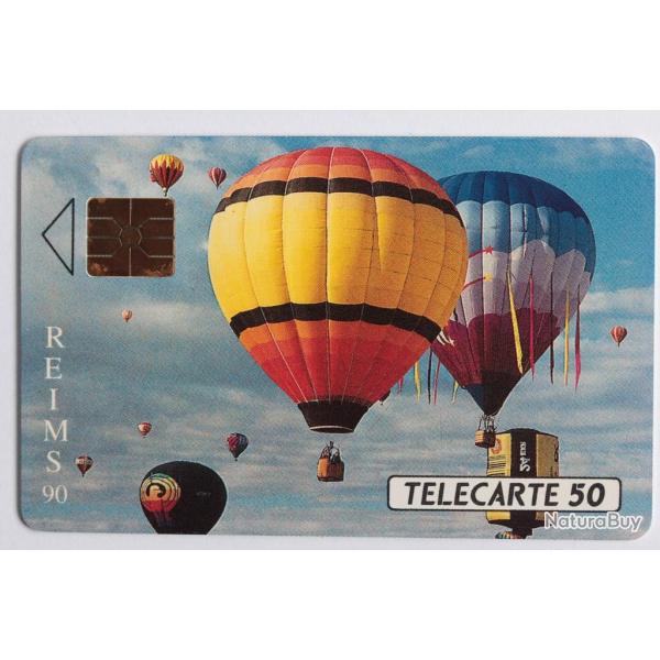 T�l�carte � puce France Priv�e Reims Championnat de France 1990