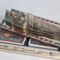 Double jeu de cartes The Treasures of Tutankhamun édition limitée