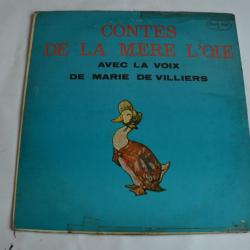 Vinyle 33T  Histoire Marie De Villiers ?- Contes De La Mère L'oie