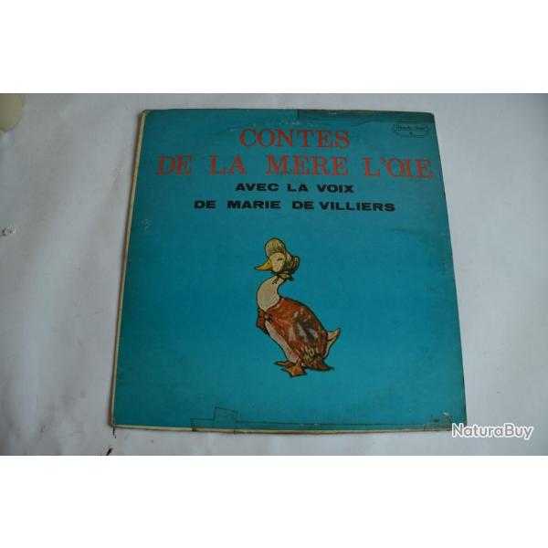 Vinyle 33T  Histoire Marie De Villiers ?- Contes De La M�re L'oie