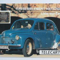 Télécarte à puce France Privée Car Occitan 4 CV 1990