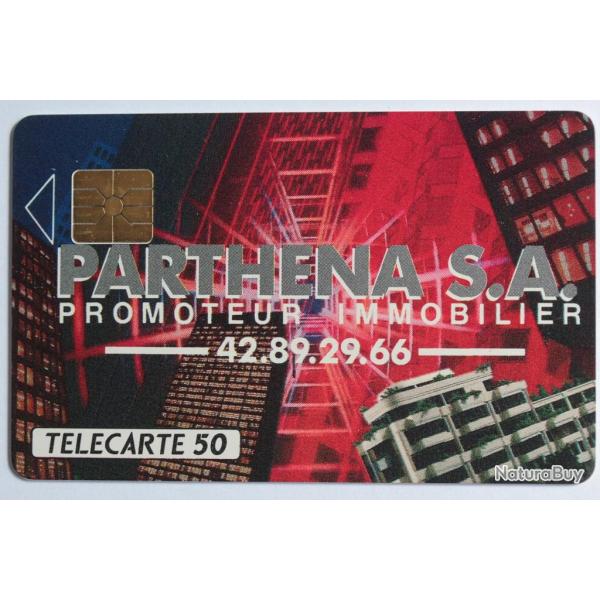 T�l�carte � puce France Priv�e Parth�na S.A. 1990