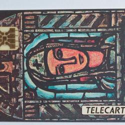 Télécarte à puce France Privée Chapelle du plateau d'Assy 1989