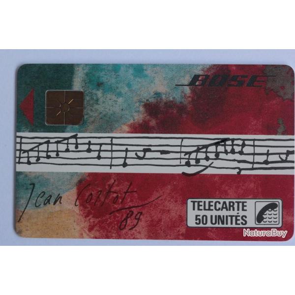 T�l�carte � puce France Priv�e Bose Tableau Jean Cortot 1989