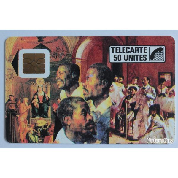 T�l�carte � puce France Priv�e Louisiane Gospel 1989