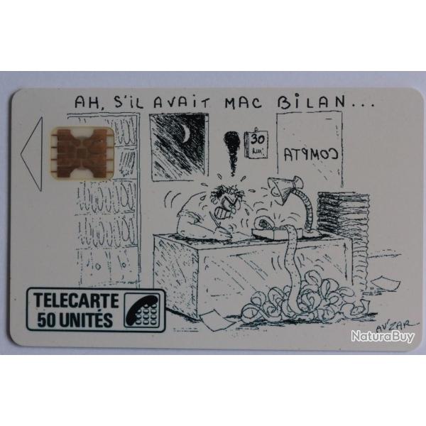 T�l�carte � puce France Priv�e Macintosh M.G.I. 1989