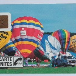 Télécarte à puce France Privée Montgolfières MPB 1989
