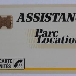 T&eacute;l&eacute;carte &agrave; puce France Priv&eacute;e Renault Diac Parc Location SC4ob 1989