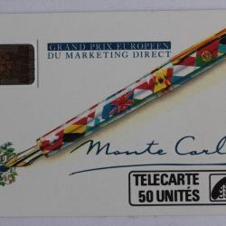 Télécarte à puce France Monte-Carlo 88 Grand Prix du Marketing