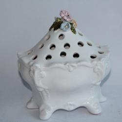 Bouquetière céramique de Moustier Lallier