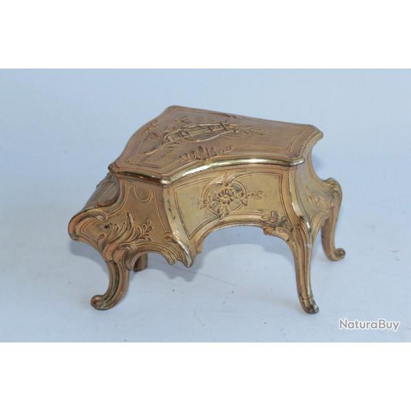 Ancienne boite � bijoux Clavecin Piano � queue