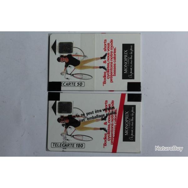 T�l�cartes � puce France Monoprix 1989 NSB