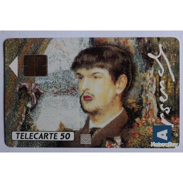 T�l�carte � puce France Debussy Arsenal 1989 NF