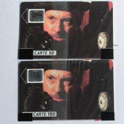 Télécartes à puce France Serrault Cinéma 1 1989 NSB