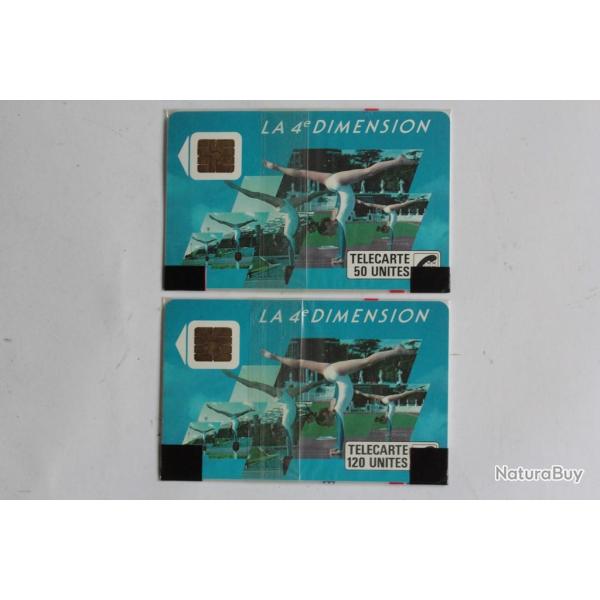 T�l�cartes � puce France 4e Dimension Femmes 1988 NSB