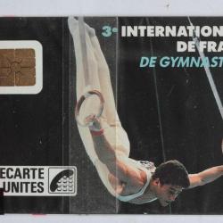 T&eacute;l&eacute;carte &agrave; puce France Bercy 1 Homme 50 U 1989 NSB