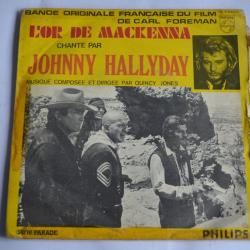 45 Tours Johnny Hallyday ?- L'Or De Mackenna