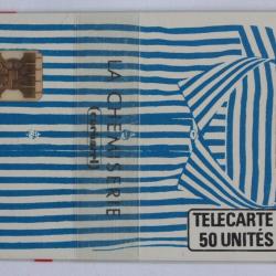 T&eacute;l&eacute;carte &agrave; puce France Cacharel 50U 1988 NSB