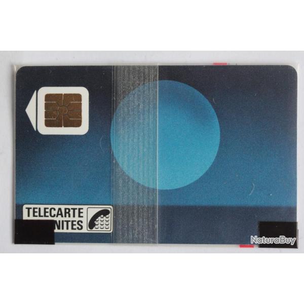 T�l�carte � puce France Soleil bleu 120U SO2 1988 NSB