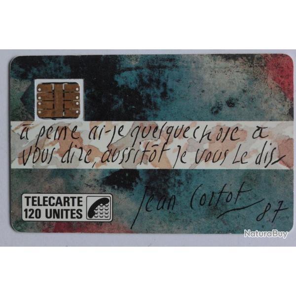 T�l�carte � puce France Jean Cortot 1987