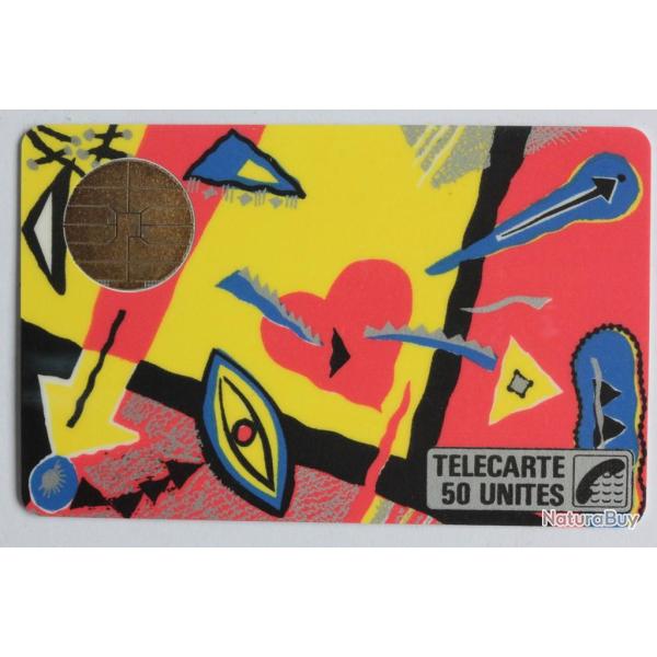 T�l�carte � puce France Macif Toffe 50U BUL1 1987