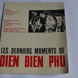45 Tours Les derniers moments de Dien Bien Phu 1954